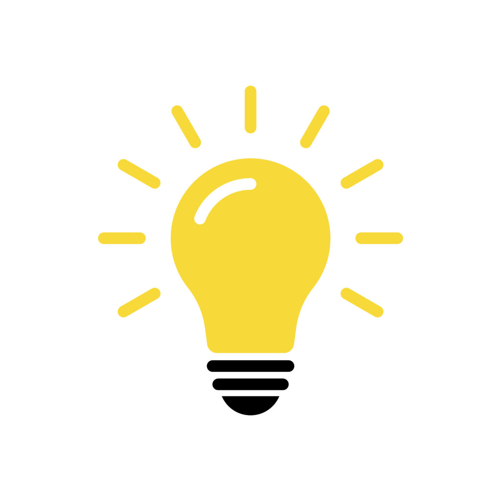 Light,Bulb,Icon,Vector.,Solution,,Idea,Icon,Symbol,Vector,Graphic